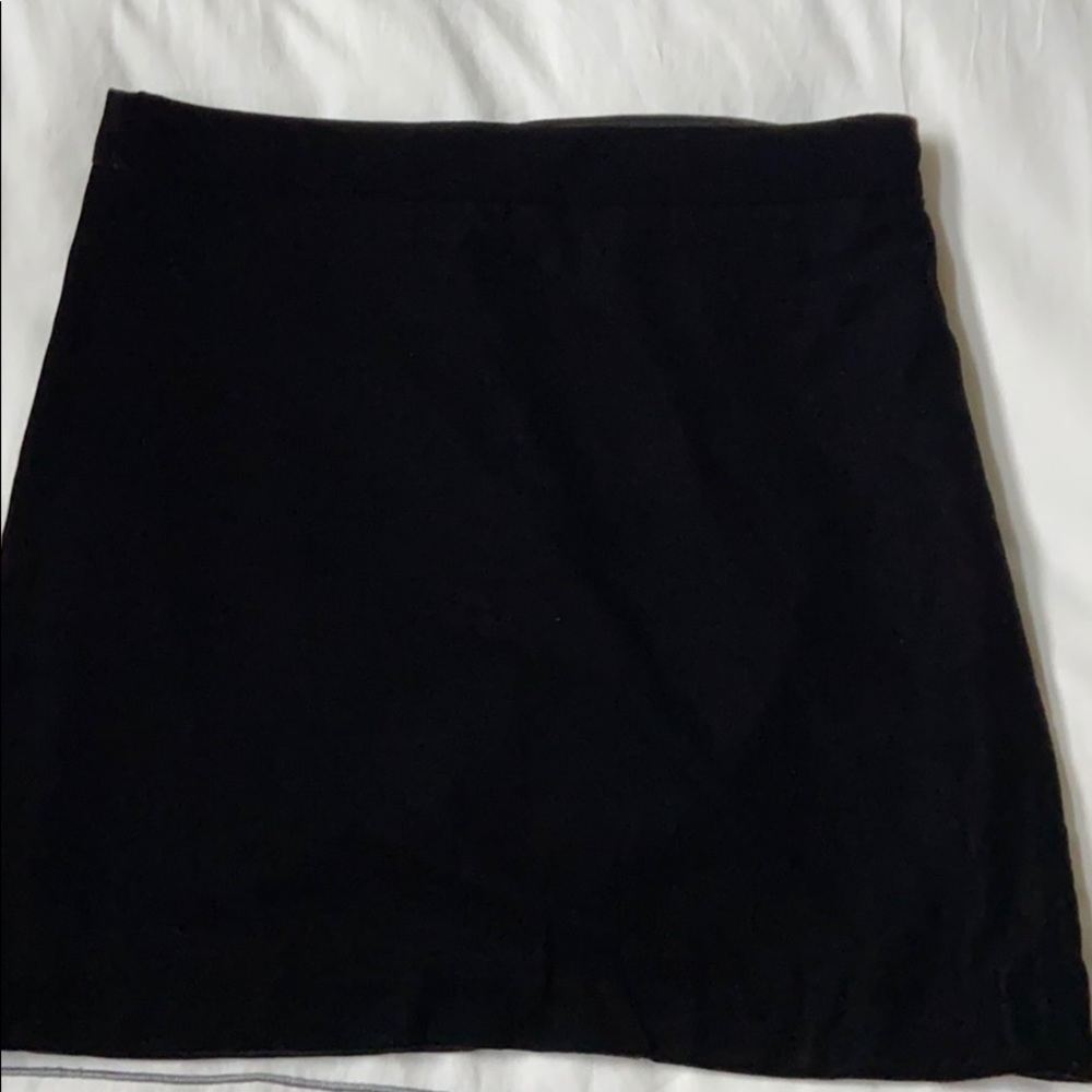 NWT J.Crew Velvet Mini Skirt